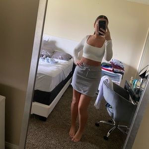 ❌SOLD❌ Gray sweatskirt